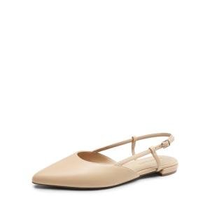 DREAM PAIRS Women's Slingback Pointed-Toe Flats
