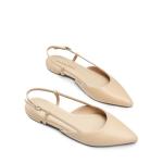 DREAM PAIRS Women's Slingback Pointed-Toe Flats