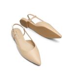 DREAM PAIRS Women's Slingback Pointed-Toe Flats