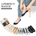 Invisible Cotton No Show Socks for Women - 5 Pairs