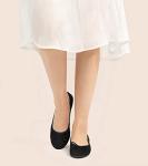 Greatonu Women's Foldable Ballet Pumps - Black