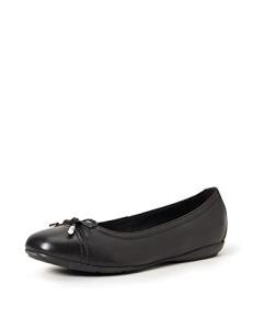 Geox Women's Black Annytah Ballerina Shoes