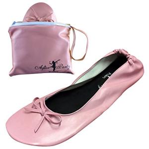 Tickled Pink Foldable Roll Up Pumps for Ladies