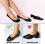 JaosWish Women’s No Show Liner Socks - 6 Pairs