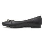 Hush Puppies Naomi Black Closed Toe Ballet Flats