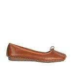 Clarks Women's Freckle Ice Ballet Flats - Tan