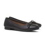 Hush Puppies Naomi Black Closed Toe Ballet Flats