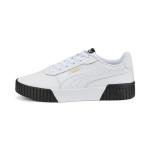 PUMA Women's Carina 2.0 Sneakers – White/Gold/Black