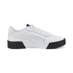 PUMA Women's Carina 2.0 Sneakers – White/Gold/Black