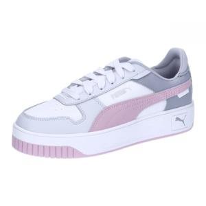 PUMA Women's Carina Sneakers - White-Grape Mist