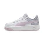 PUMA Women's Carina Sneakers - White-Grape Mist