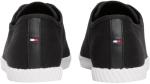 Tommy Hilfiger Black Lace-Up Cupsole Trainers for Women