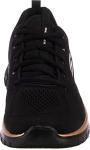 Skechers Women's Graceful Black Rose Gold Sneakers