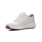 Clarks Women's Un Rio Zip White Sneakers