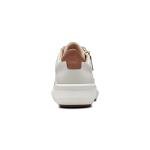 Clarks Women's Un Rio Zip White Sneakers