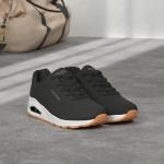 Skechers Women's Uno Air Sneakers in Black
