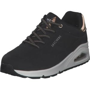 Skechers Women's Shimmer Away Black Sneakers, Size 5.5