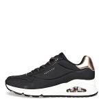 Skechers Women's Shimmer Away Black Sneakers, Size 5.5