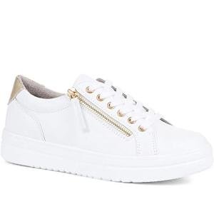 Pavers Women's Chunky Platform Lace-Up Trainers