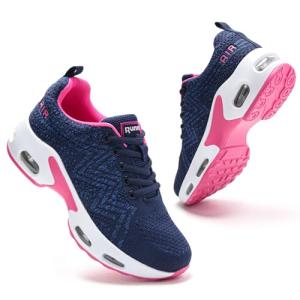 Women's Arch Support Running Trainers - Navy Sneakers