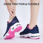 Women's Arch Support Running Trainers - Navy Sneakers