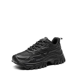 DREAM PAIRS Women’s Bold Chunky Sneakers, Black