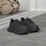 DREAM PAIRS Women’s Bold Chunky Sneakers, Black