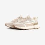 Breathable Beige Sport Trainers for Ladies