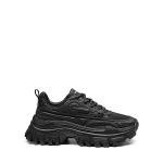 DREAM PAIRS Women’s Bold Chunky Sneakers, Black
