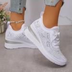 Glittery Strass Sneaker for Stylish Comfort