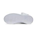 PUMA Women’s Carina 2.0 Mid Sneakers, White/Silver