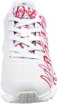 Skechers Women's UNO Heart Print Sneakers - White