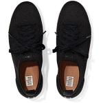Fitflop Women's Black Multi-Knit Sneakers, Size 9