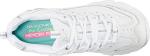 Skechers D'LITES Women's Low-Top Sneakers - White Silver