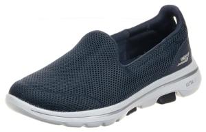 Skechers Women's GO Walk 5 Slip-On Trainers, Navy