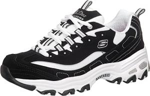 Skechers Women's D'lites Trainers - Black & White