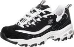 Skechers Women's D'lites Trainers - Black & White