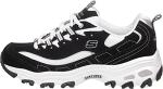 Skechers Women's D'lites Trainers - Black & White