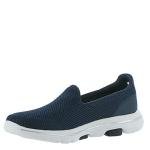 Skechers Women's GO Walk 5 Slip-On Trainers, Navy