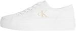 Calvin Klein Women’s White Flatform Trainers