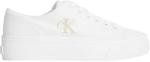 Calvin Klein Women’s White Flatform Trainers