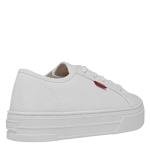 Levi's Tijuana Women's White Trainers, Size 4