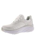 Skechers Women's White Silver D'lux Motion Trainers