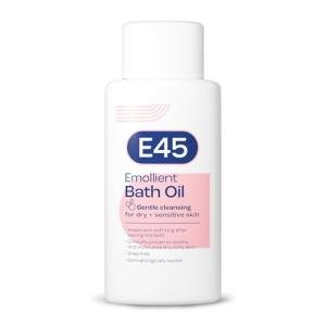 E45 Bath Oil 500ml for Soft, Hydrated Skin