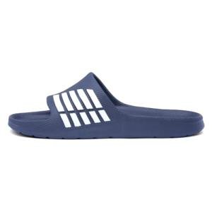 Barrington Navy and White Stripe Slide Sandals