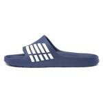Barrington Navy and White Stripe Slide Sandals