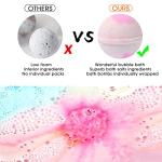 Essential Oils Bath Bombs Gift Set - 12 Pack