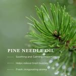 Pine Scented Bath Oil for Soothing Relaxation