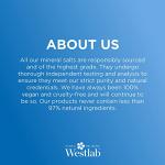 Westlab 1kg Epsom Salts with Eucalyptus & Willow
