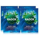 Radox Thyme Scented Muscle Soak Bath Salts 4 Pack